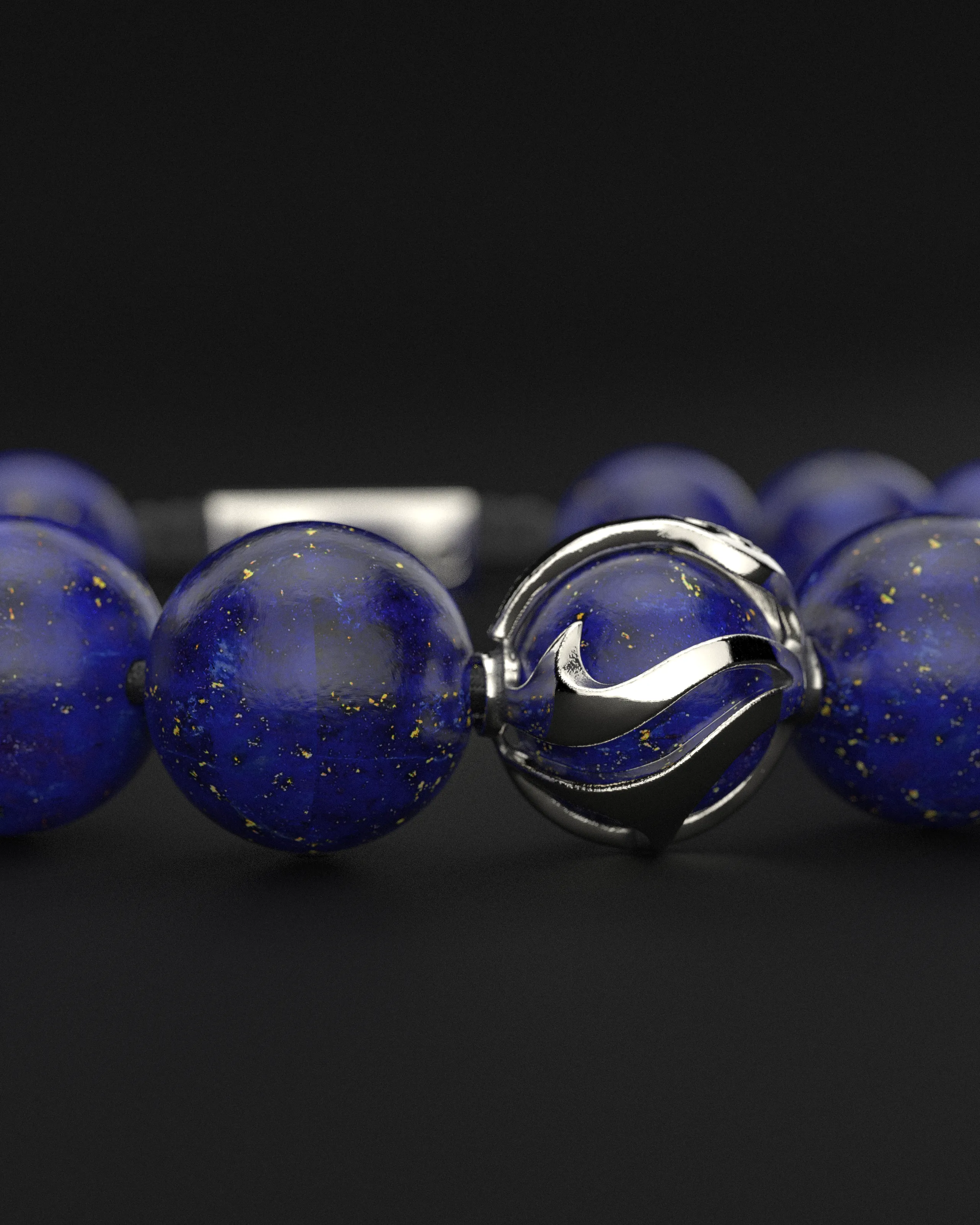 Lapis Lazuli Bracelet 12mm | Waves by Seekers Men's Jewelry