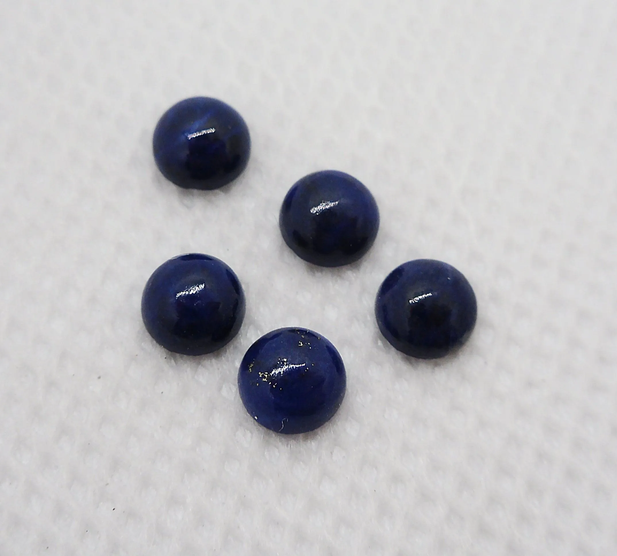 Lapis Lazuli Cabochon Round 6mm