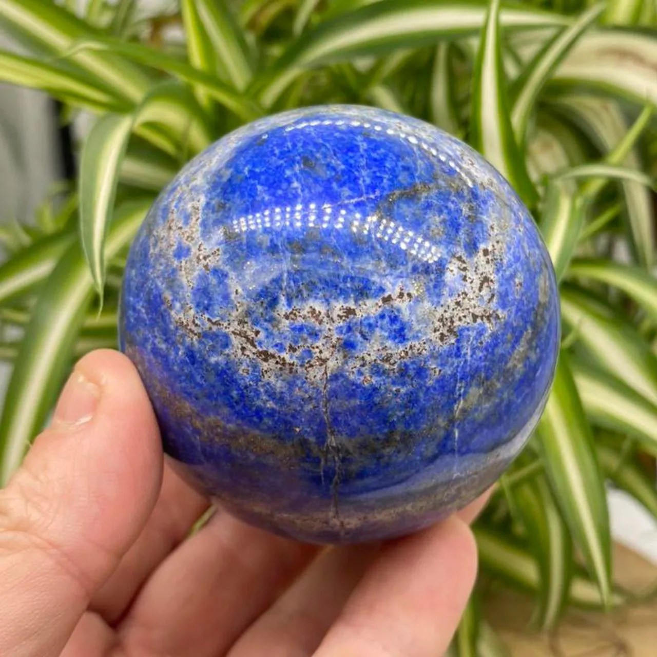 Lapis Lazuli Crystal Sphere Crystal Ball