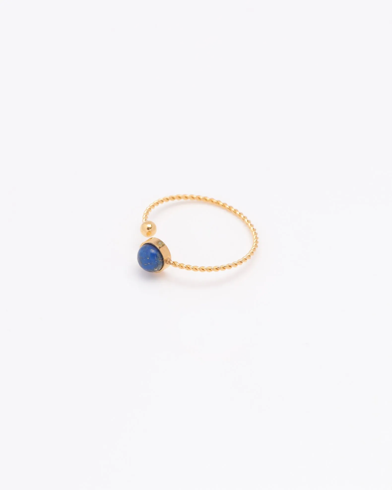 Lapis Lazuli Gold Ring