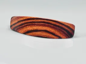 Large Hair Clip for Thick Hair Kingwood Rosewood wood barrette for women