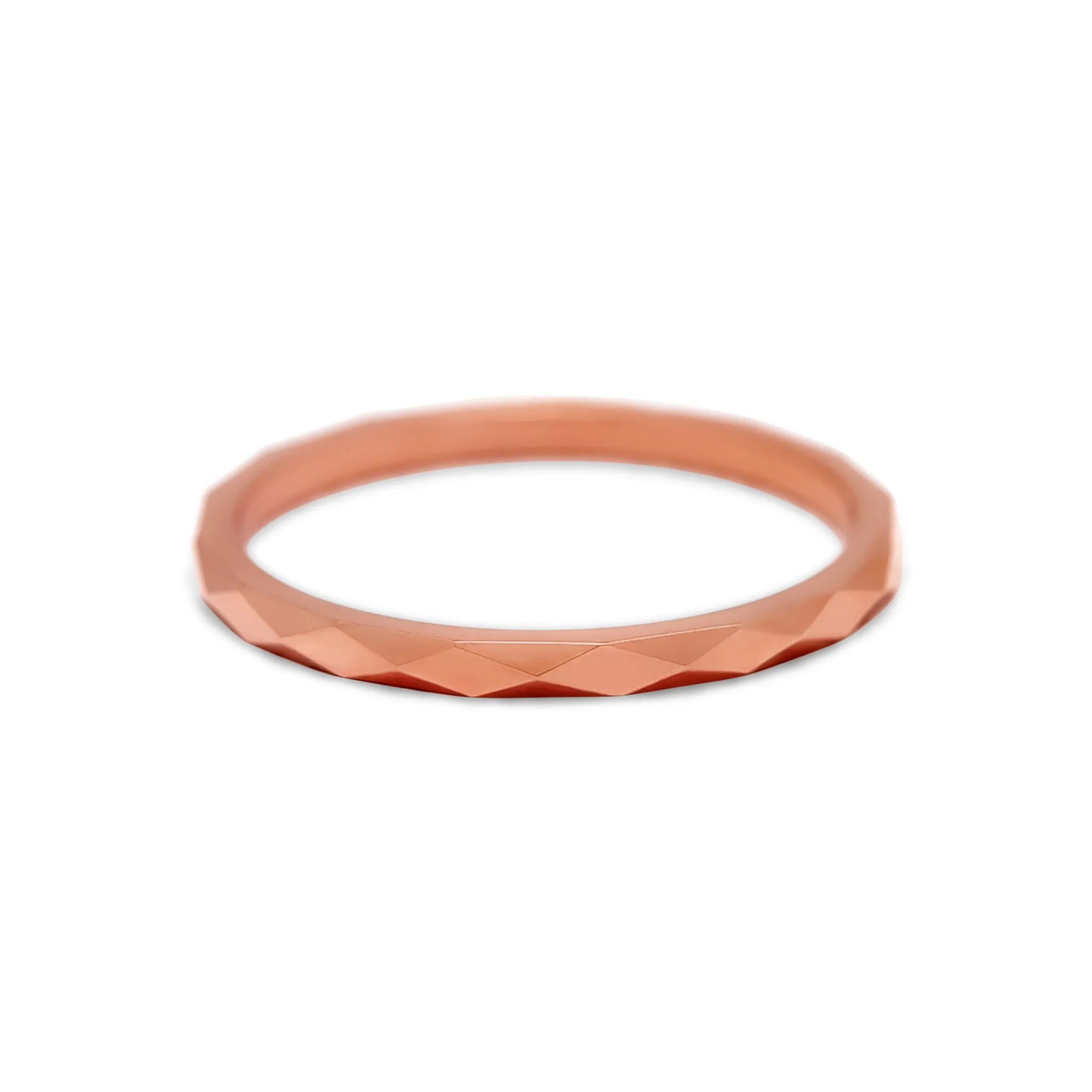 Laure Faceted Band