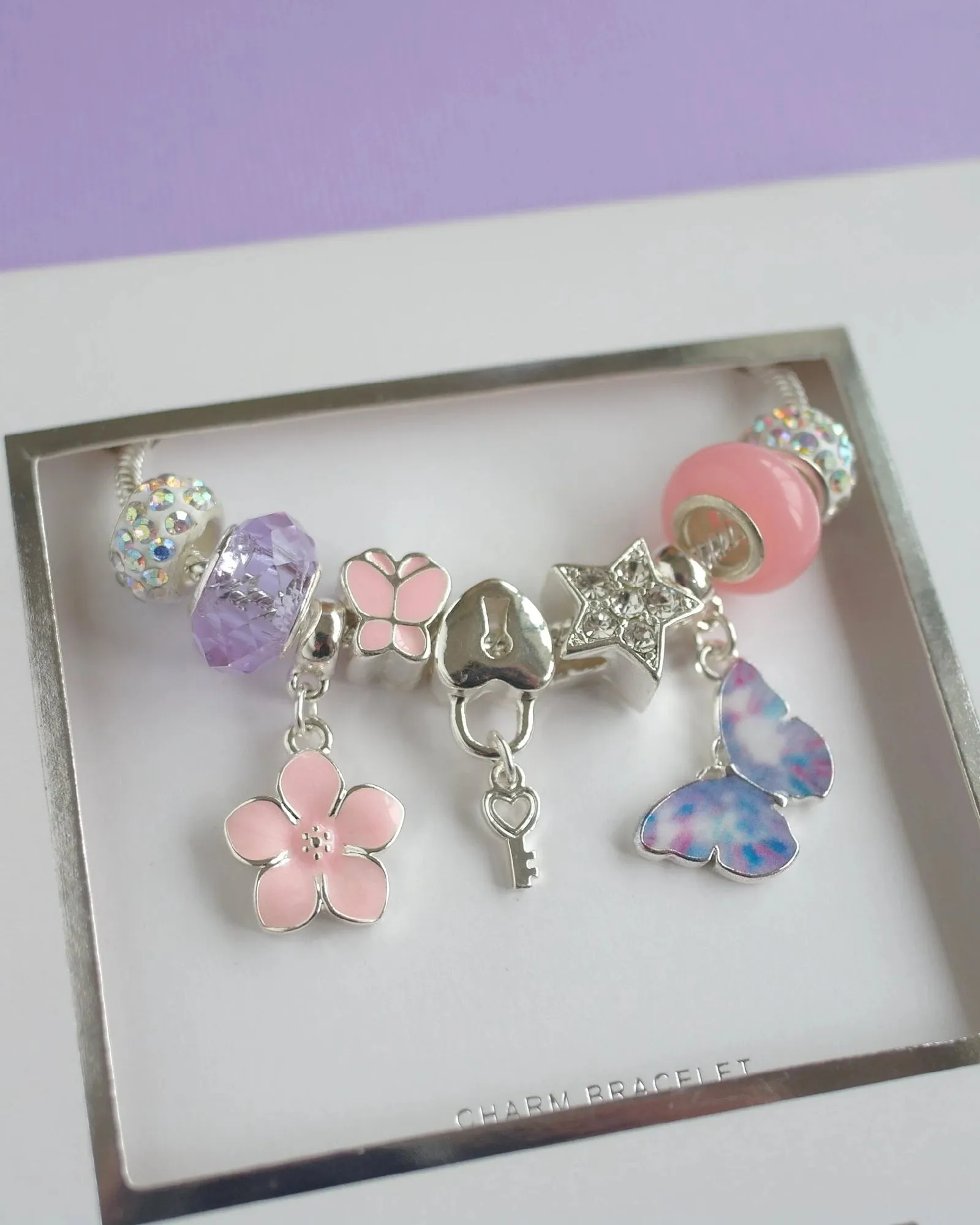 Lauren Hinkley Butterfly Magic Charm Bracelet Boxed