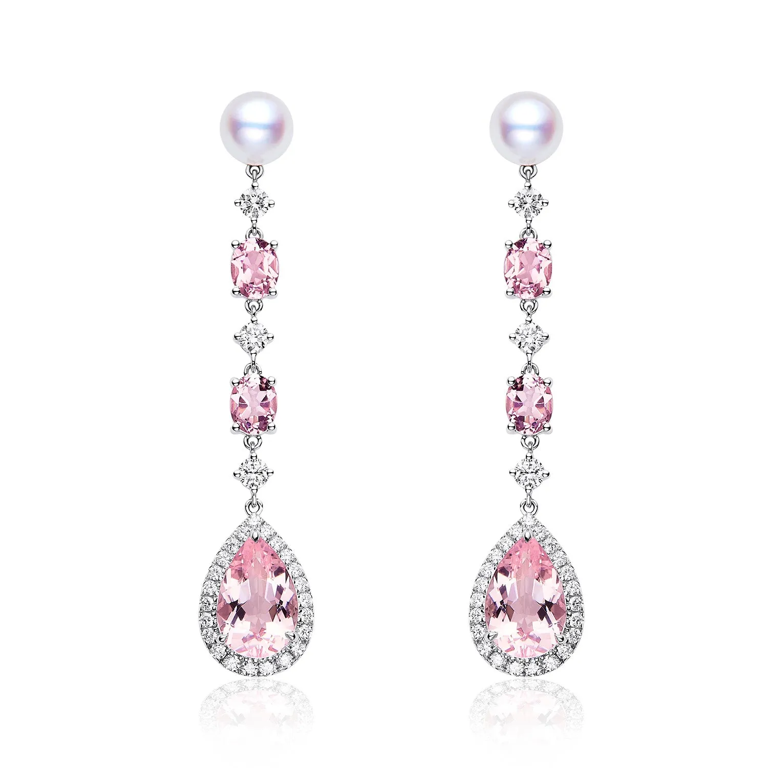 Lush Morganite Earrings