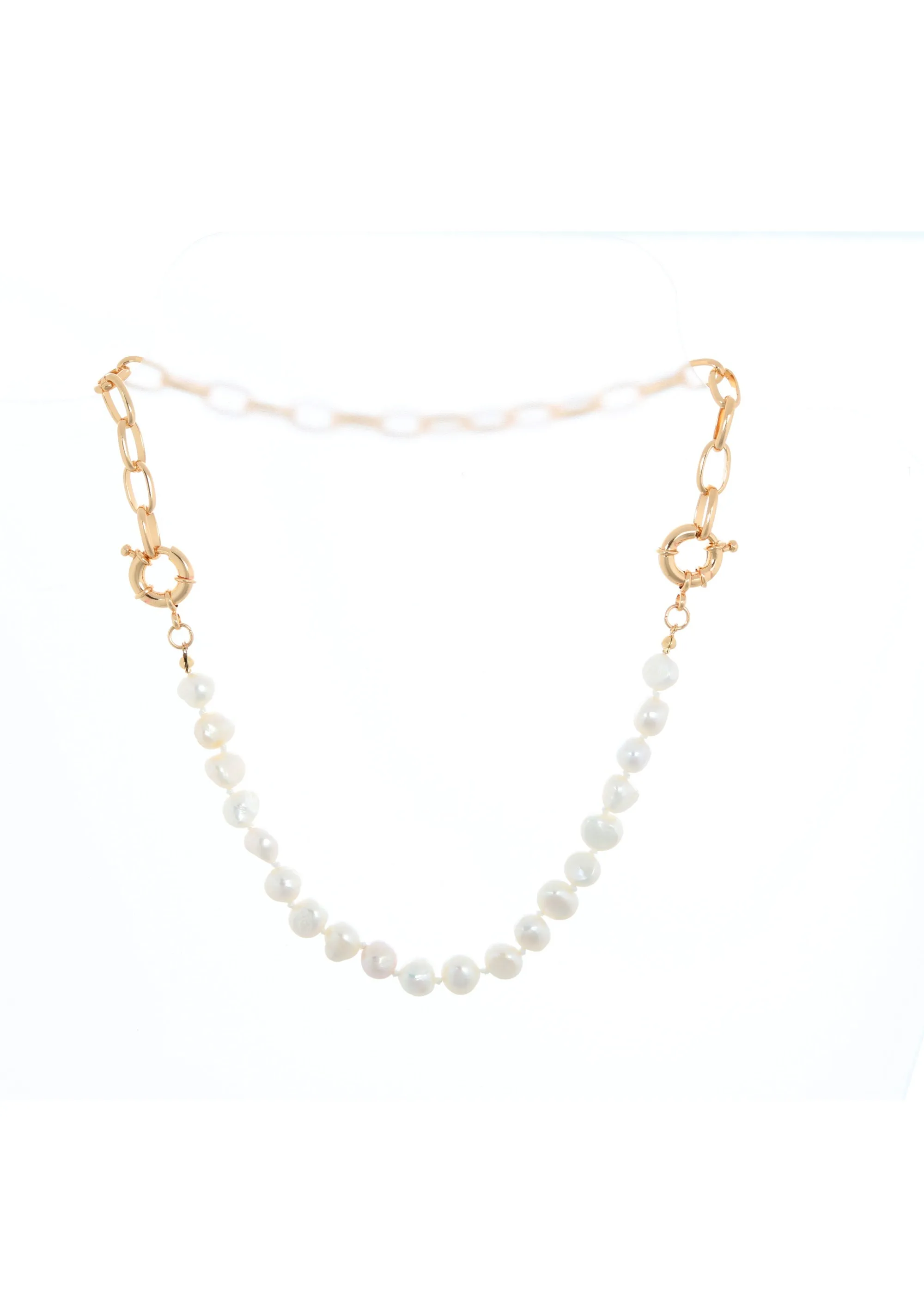 Merx - Convertible / 2-IN-1 Pearl Necklace & Bracelet