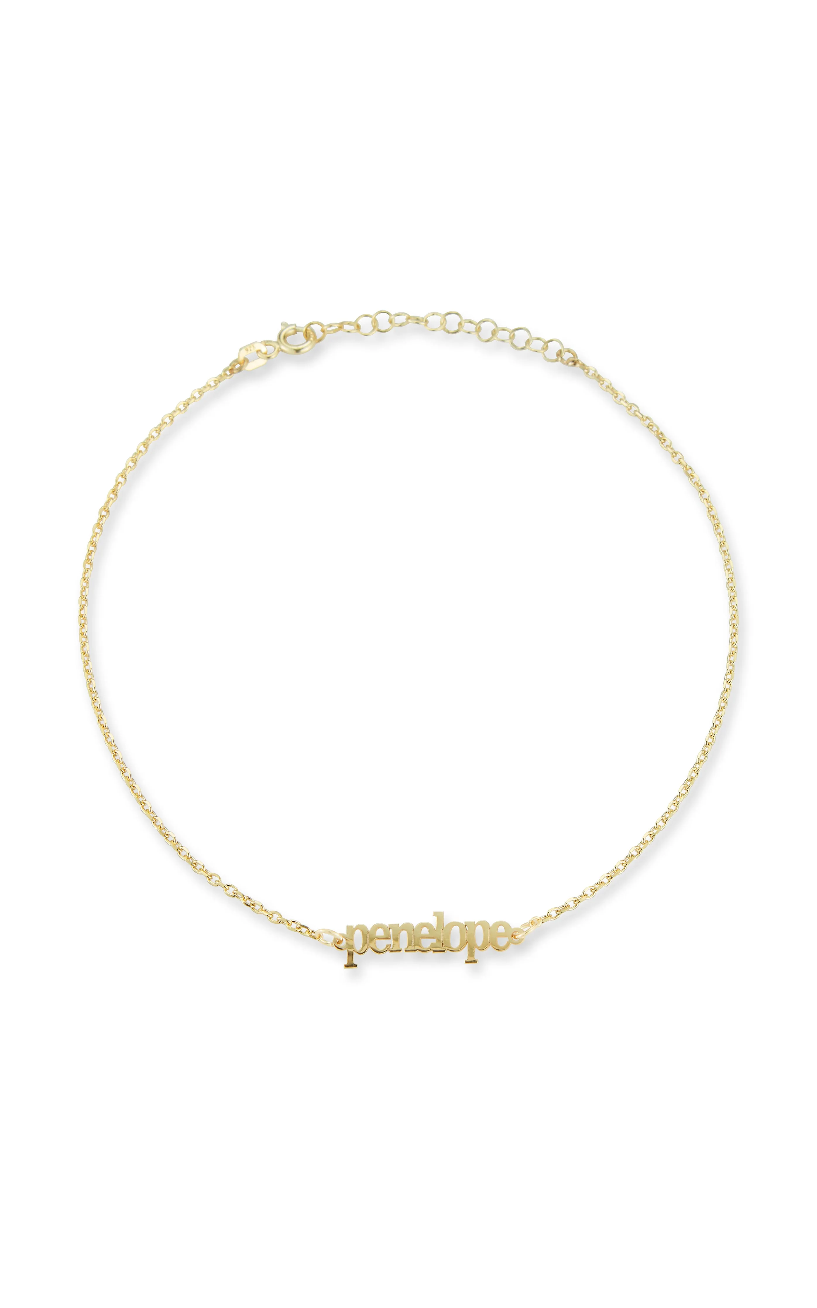 Mini Lowercase Nameplate Bracelet