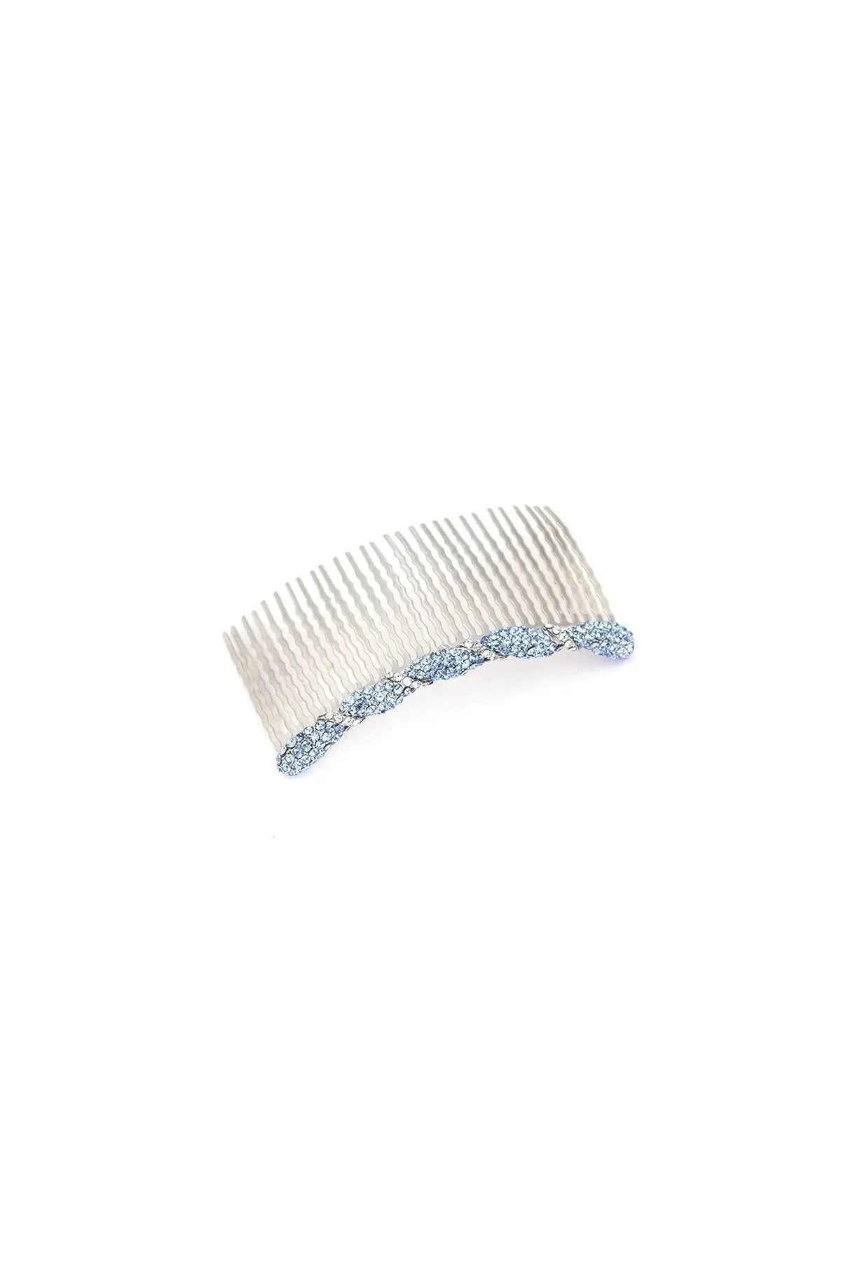 Natalie Crystal Wrap Hair Comb