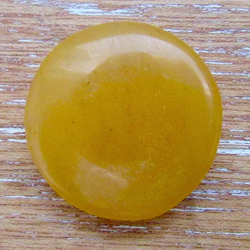 Natural Gemstone Disc Stone - Worry Stone