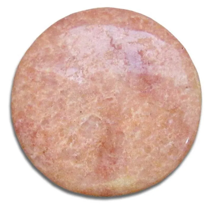 Natural Gemstone Disc Stone - Worry Stone