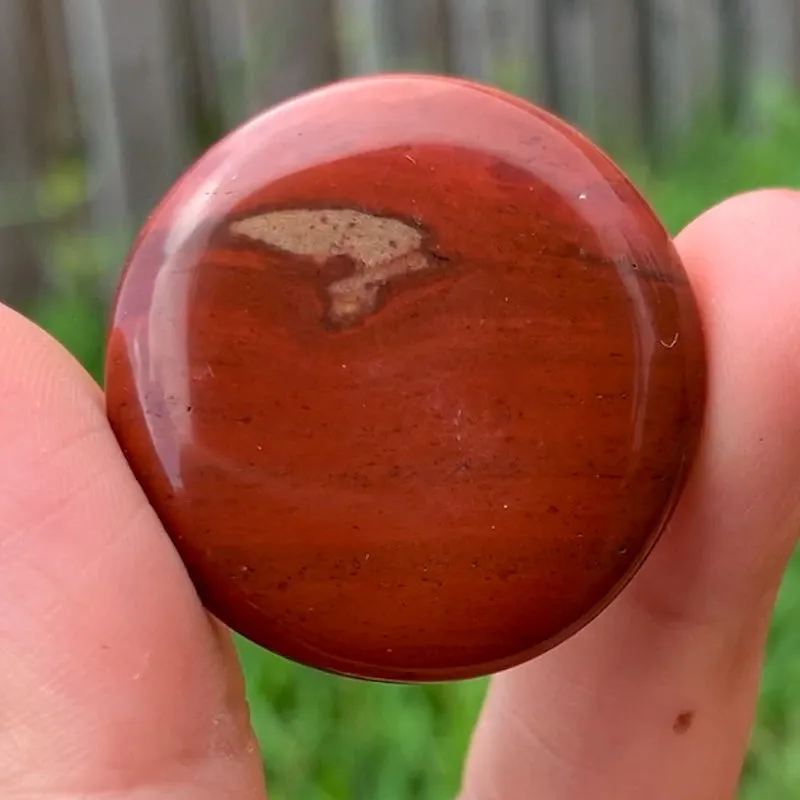 Natural Gemstone Disc Stone - Worry Stone