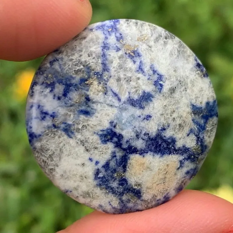 Natural Gemstone Disc Stone - Worry Stone