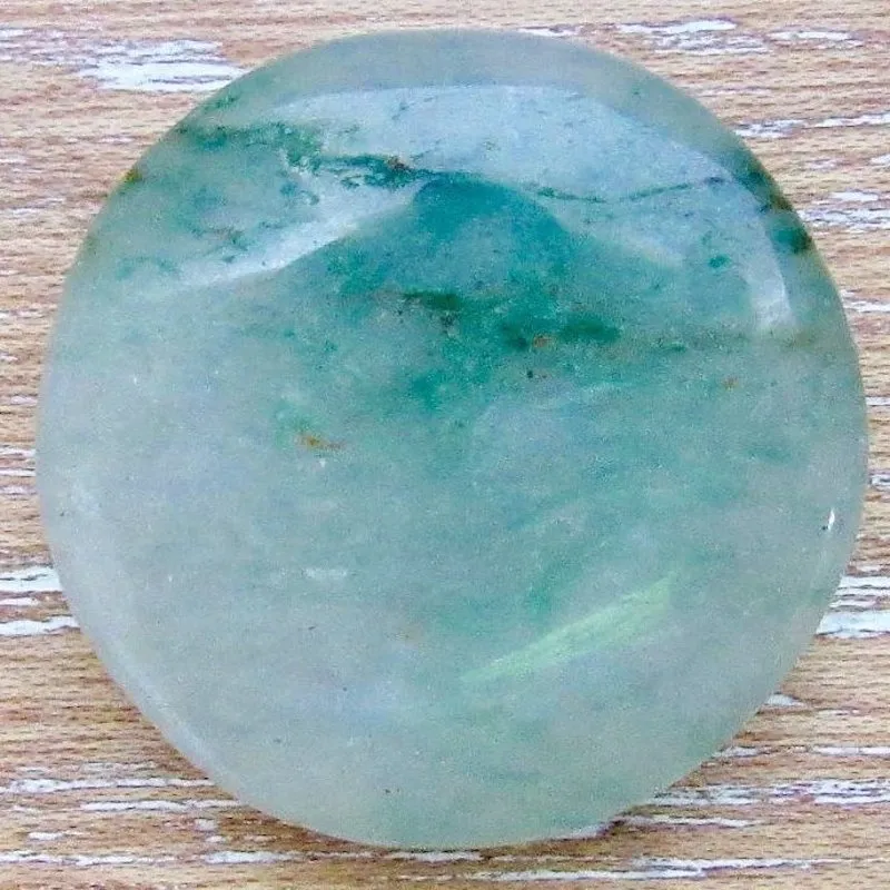 Natural Gemstone Disc Stone - Worry Stone