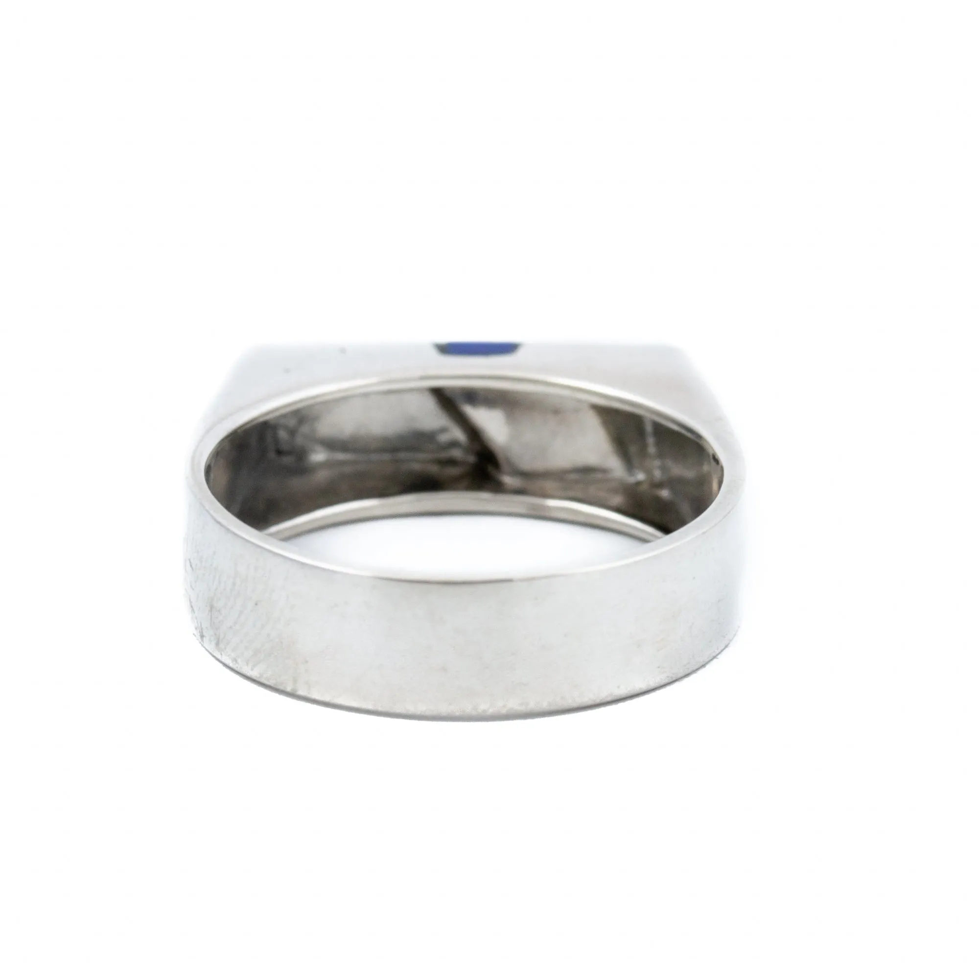 Offset Lapis Ring