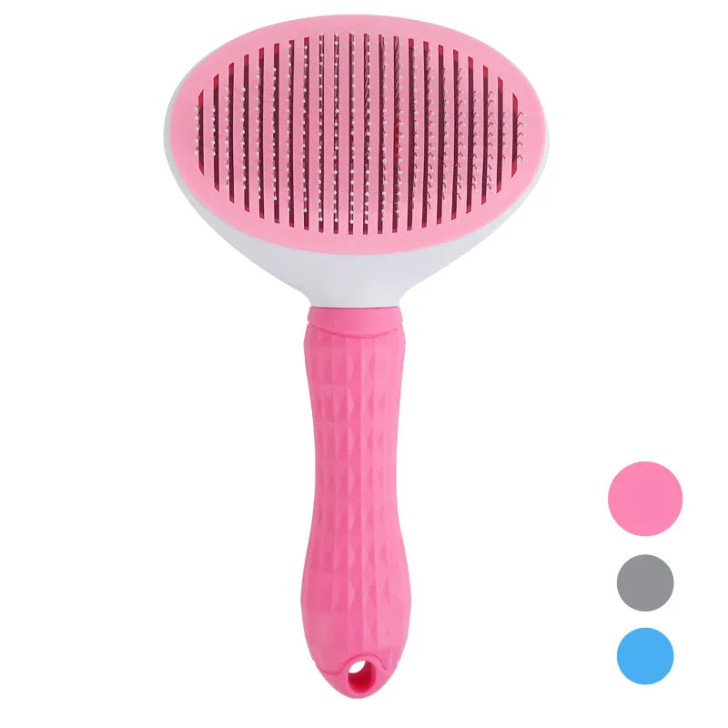 One-Click Hair Removal Pet Comb Cat Comb Automatic Hair Removal Dog Comb Pet Supplies