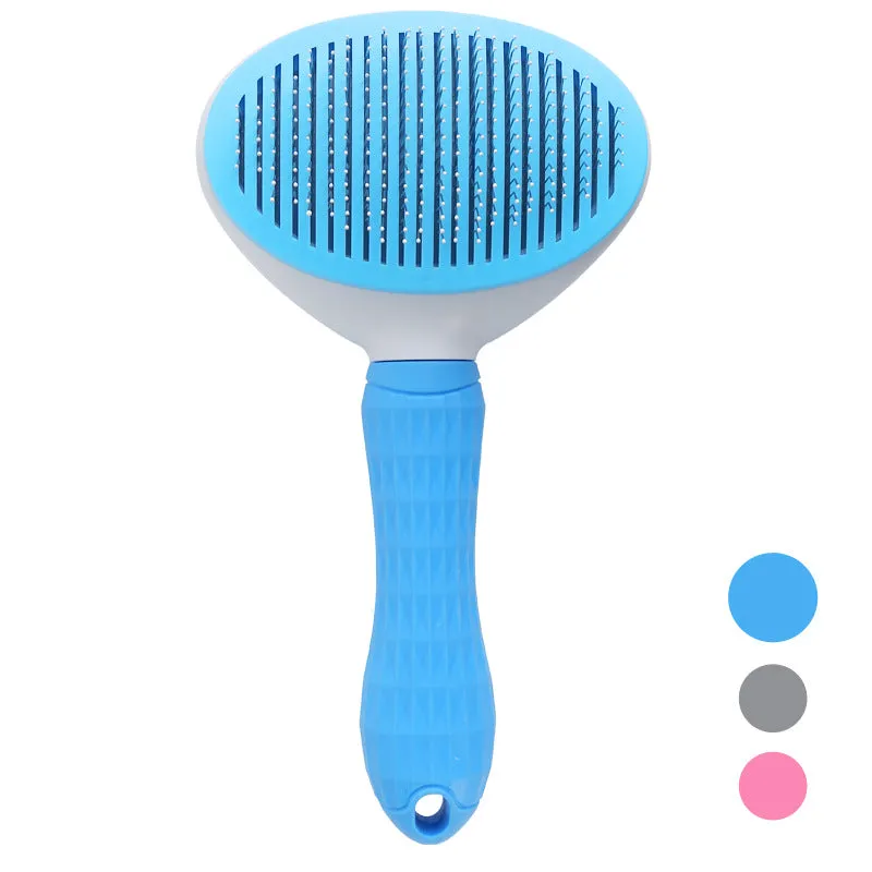 One-Click Hair Removal Pet Comb Cat Comb Automatic Hair Removal Dog Comb Pet Supplies