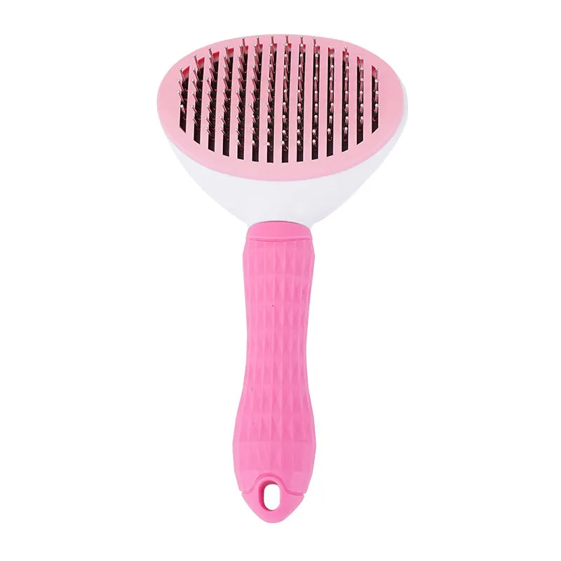 One-Click Hair Removal Pet Comb Cat Comb Automatic Hair Removal Dog Comb Pet Supplies