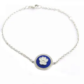 Paw Print “Dream” Bracelet-Lapis