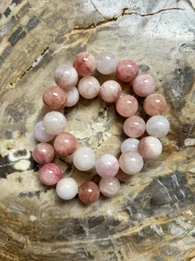 Peach Agate | Extra Large Bracelet