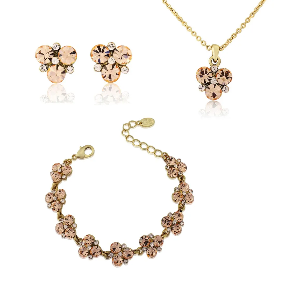 Peach Passion Jewellery Set