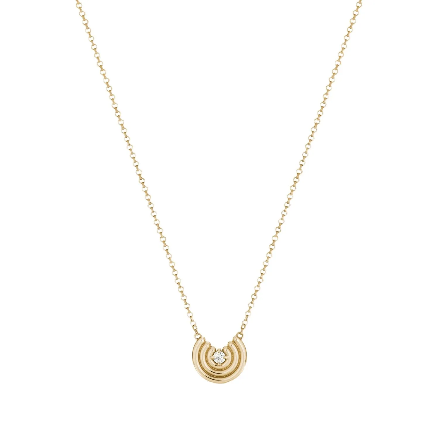 Petite Revival Necklace -Diamond