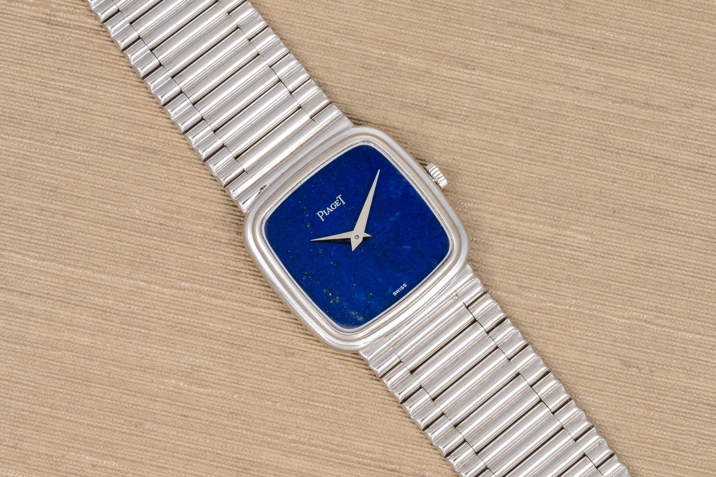 Piaget White Gold 'Lapis Lazuli' Dress Watch