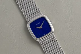 Piaget White Gold 'Lapis Lazuli' Dress Watch