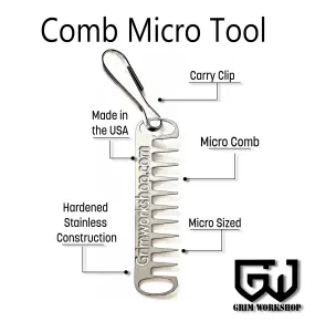 Pocket Comb Micro Tool