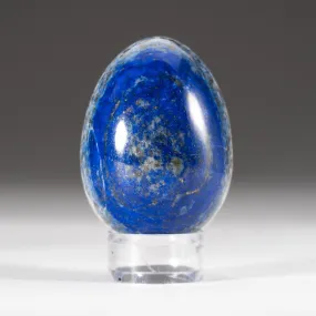 Polished Lapis Lazuli Egg from Afghanistan (142.2 grams)