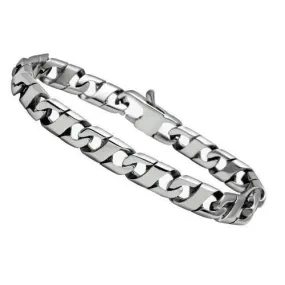 polished (no plating) Stainless Steel Bracelet with No Stone for Women Style TK341