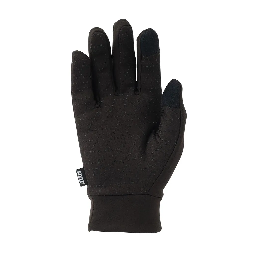 Pow Microfleece Glove Liner - Black