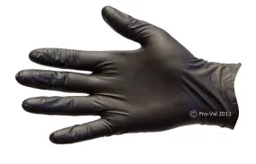 Pro Val Nitrile Blax PF Black Nitrile Disposable Glove