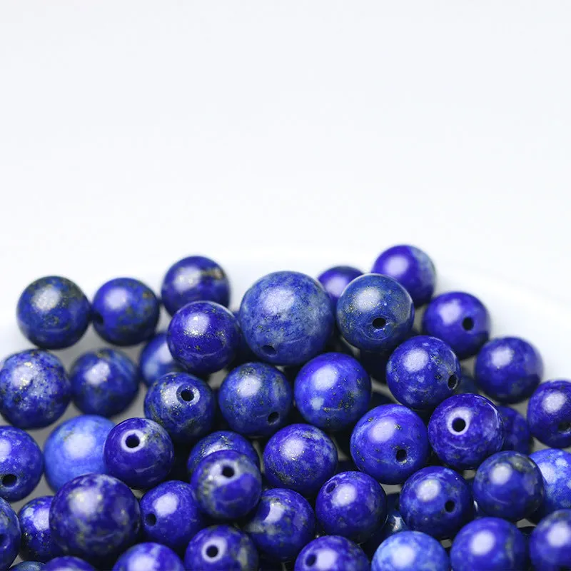 Pure Lapis Lazuli Loose Beads Afghanistan Lapis Lazuli Round