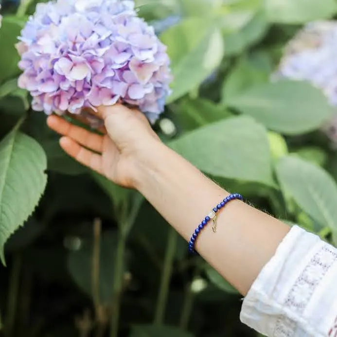 Rayminder UV Awareness Bracelet in Lapis Lazuli