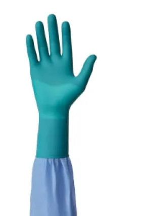 SensiCare PI Green Powder-Free Surgical Gloves, Size 7 (case of 200)