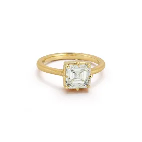 Sienna Asscher Solitaire Ring (2.22tcw)