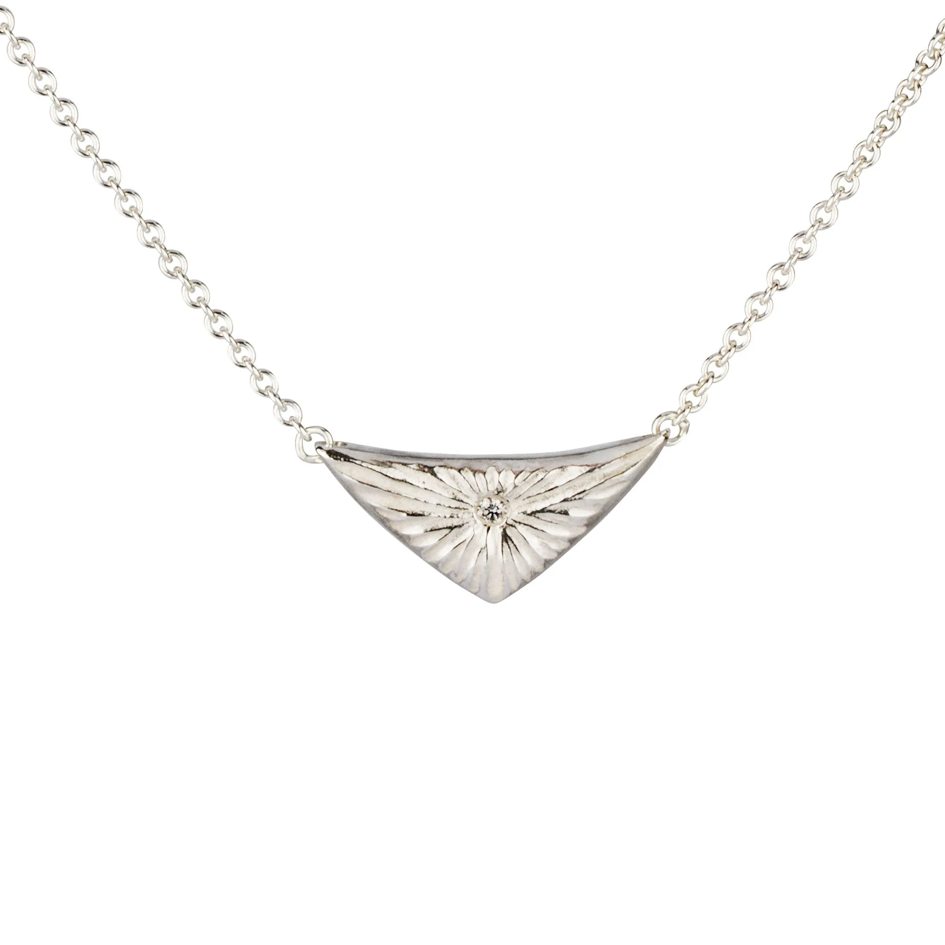 Silver Flash Necklace