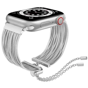 Silver Glamour Tassel Chain Band for Apple Watch