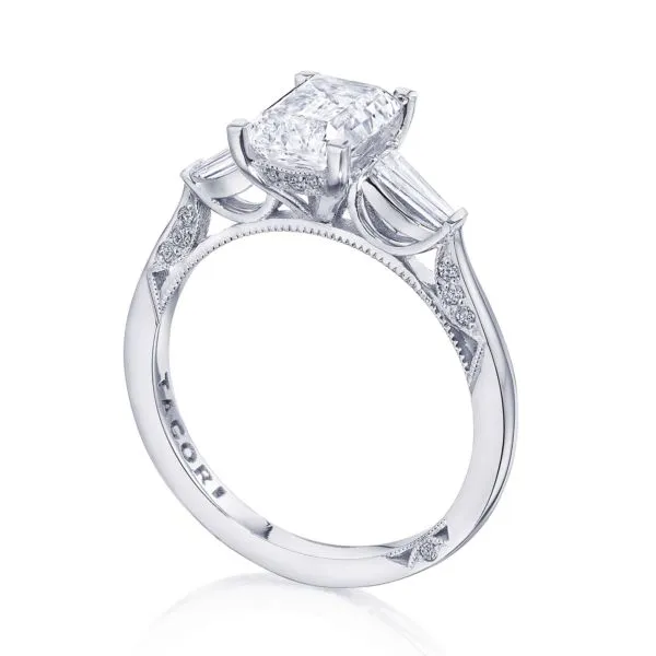 Simple Tacori 3 Stone