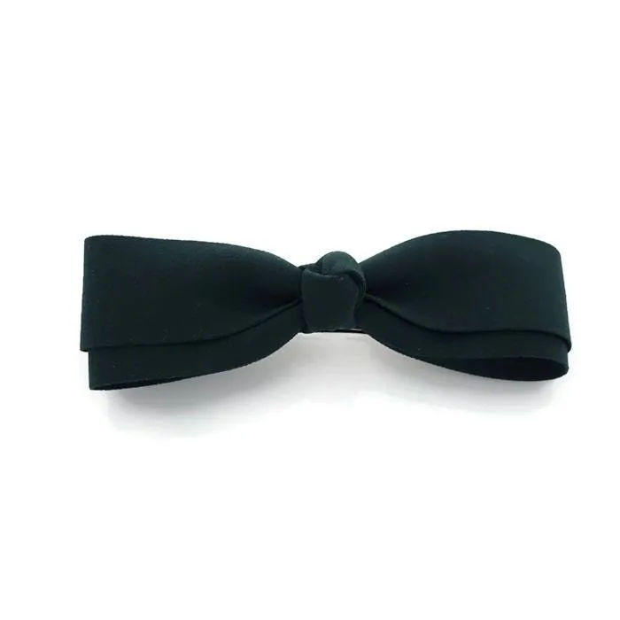 Slim and straight Hair Bow French Barrettes Women Hair Accessories