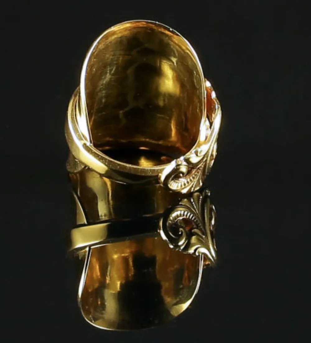 Spoon Ring Norwegian 1950'S