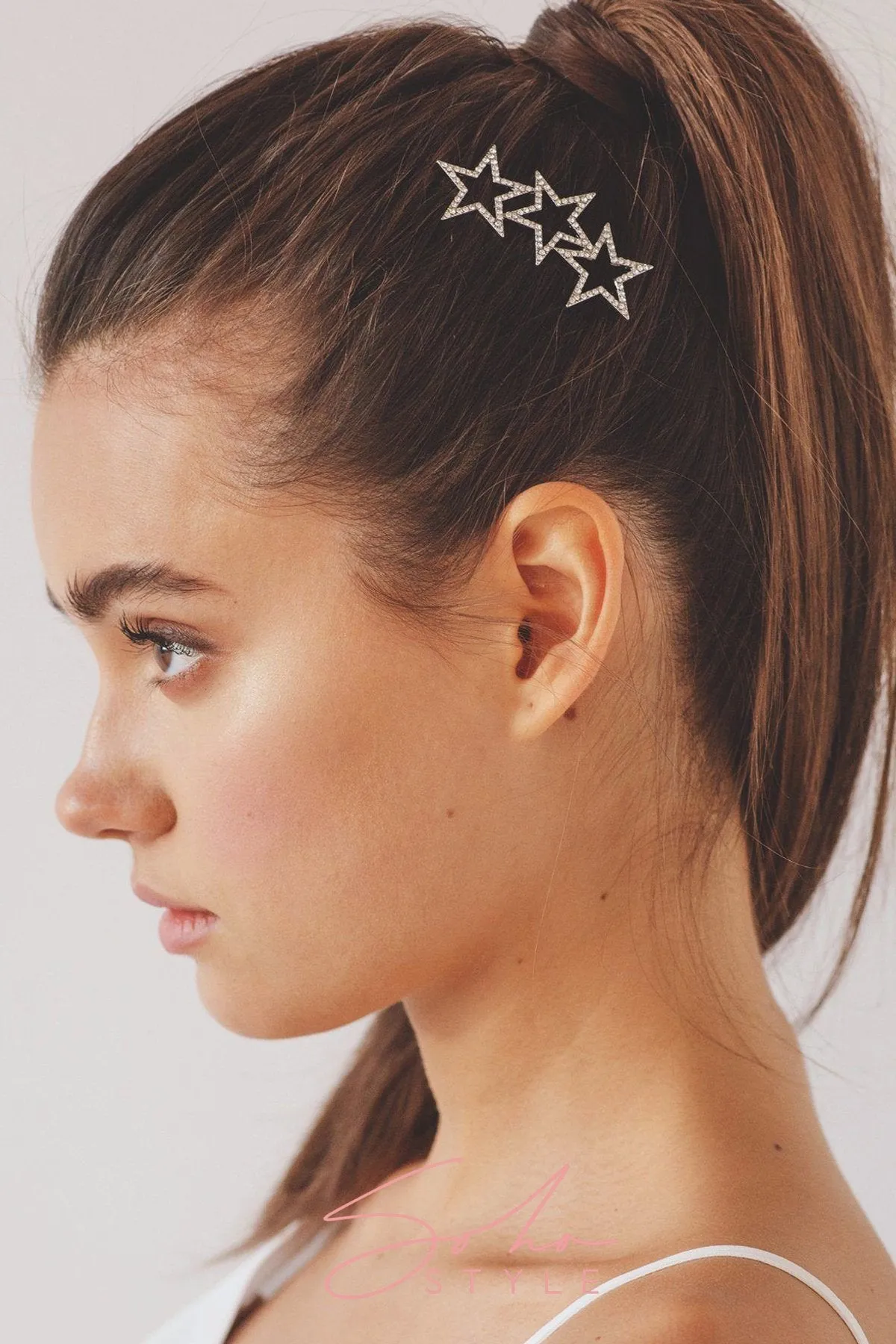 Starlight Crystal Barrette