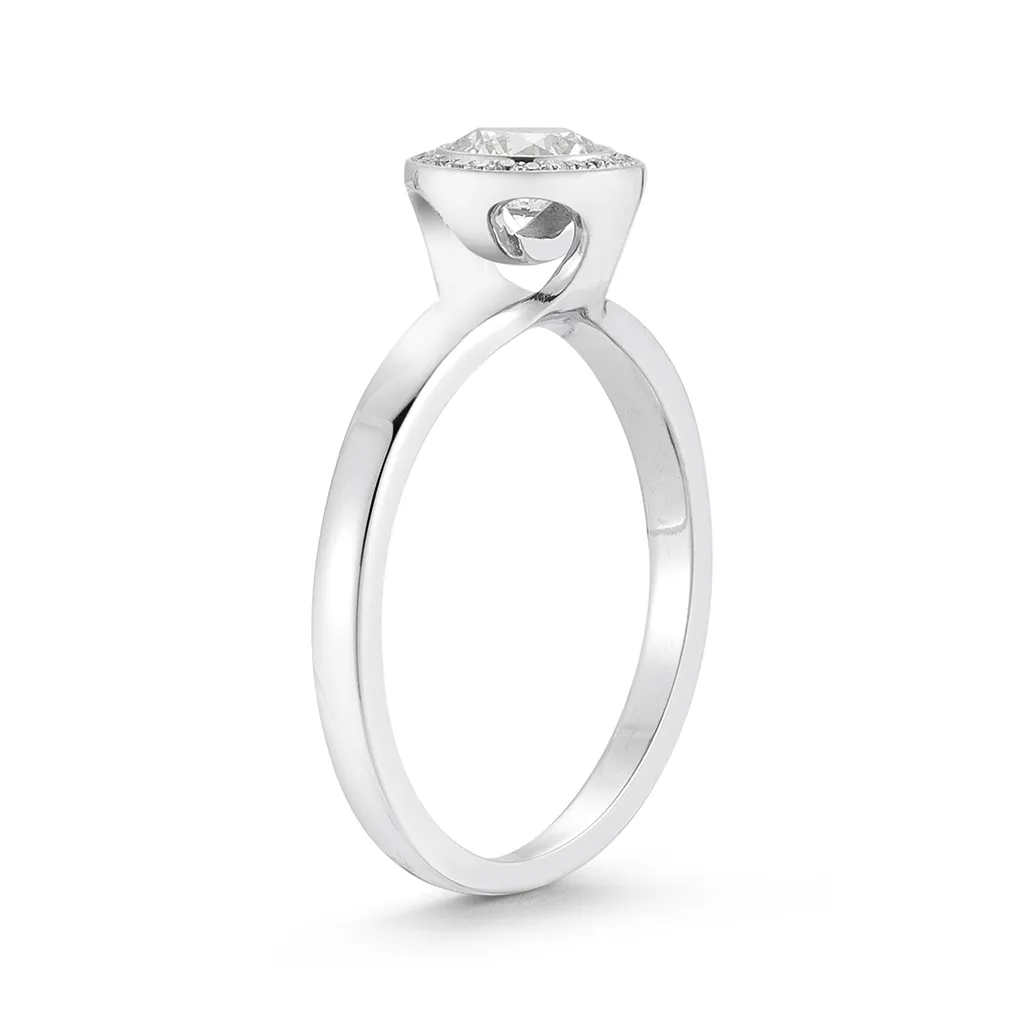 Steller Half Carat Diamond Engagement Ring