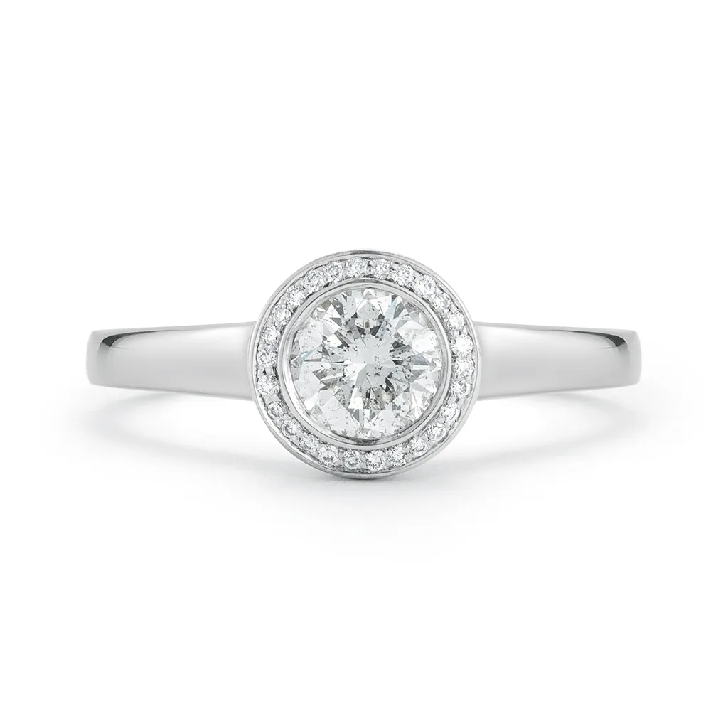 Steller Half Carat Diamond Engagement Ring