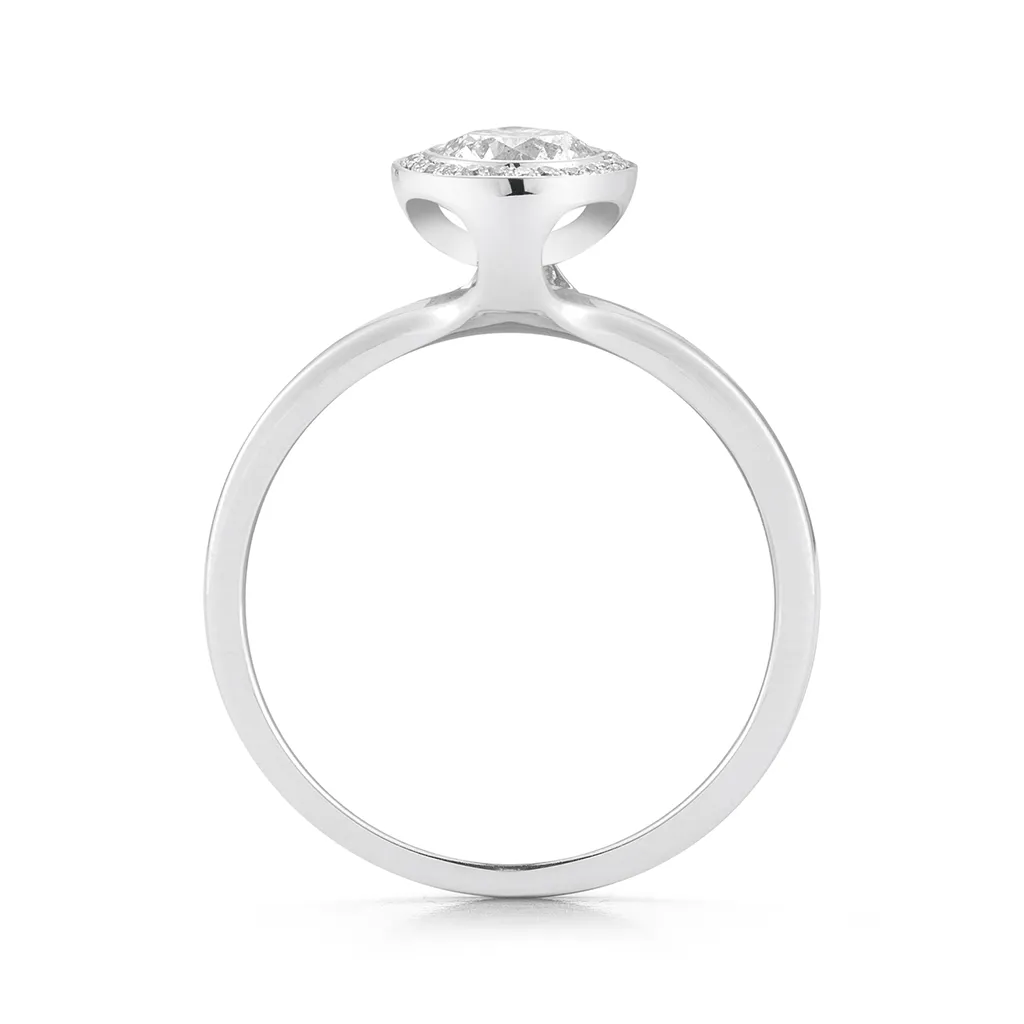 Steller Half Carat Diamond Engagement Ring