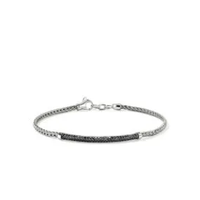 Sterling Silver Black Sapphire Essentials Bracelet