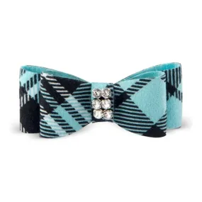 Susan Lanci Scotty Giltmore Hair Bow - Tiffi Plaid