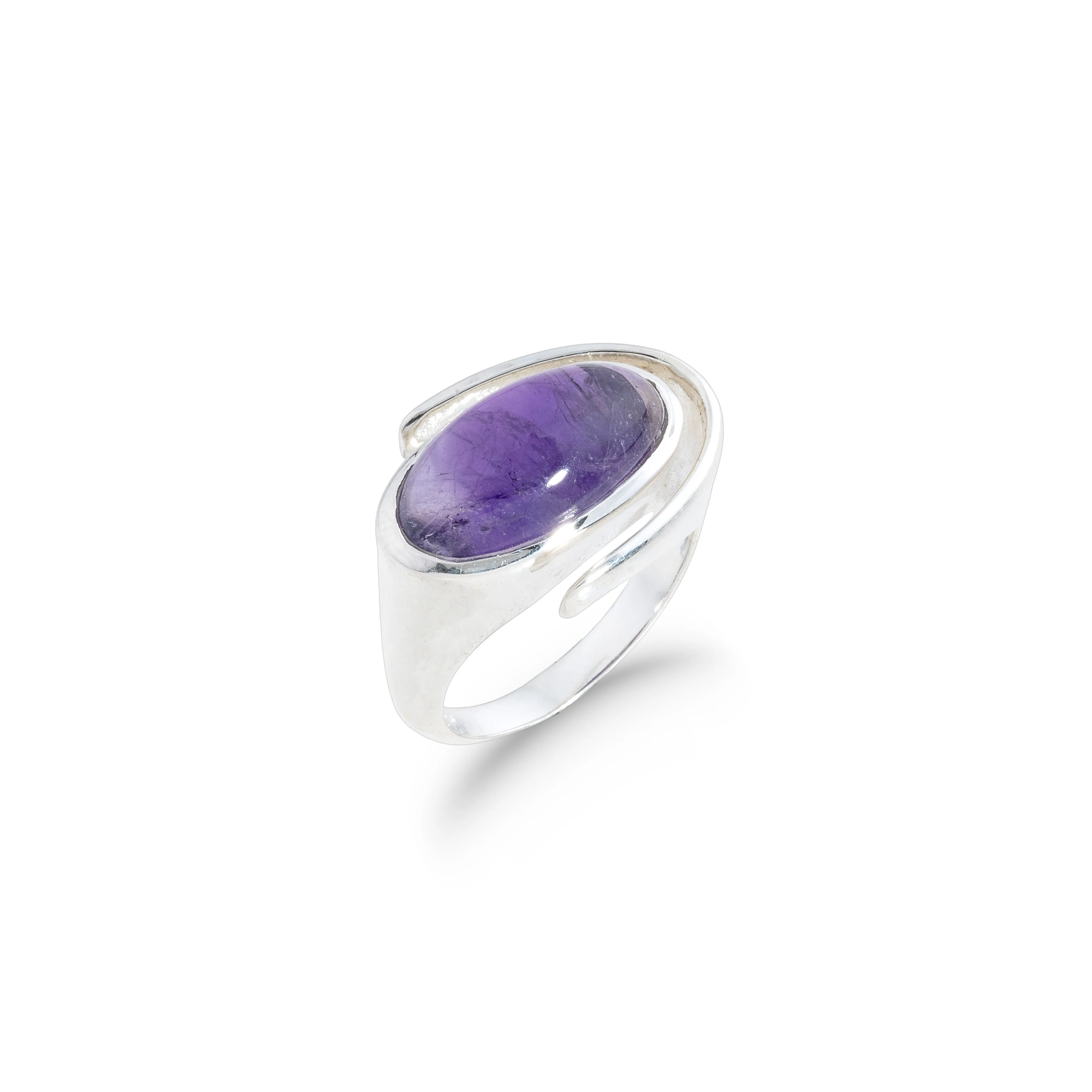 Tegan Gemstone Ring, Sterling Silver