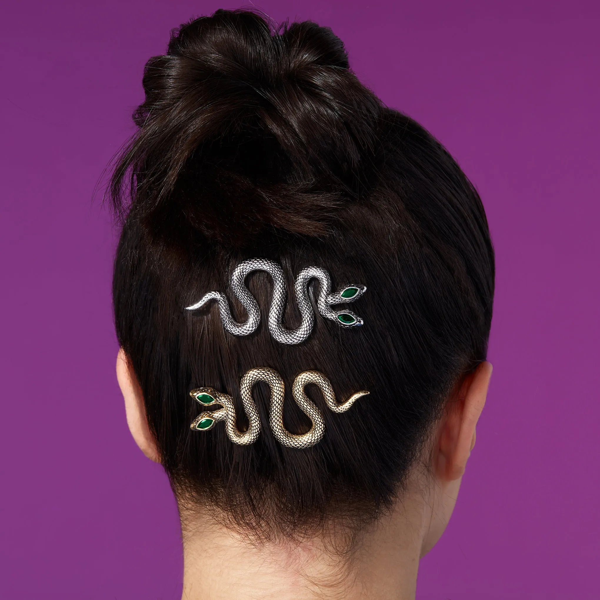 Twin Snake Barrette