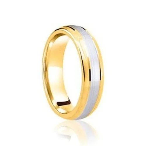 Two Tone Bevelled Band