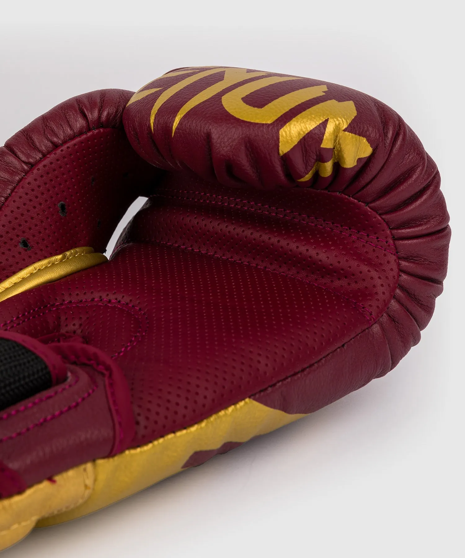 Venum Reverso Boxing Gloves - Cherry Red / Gold